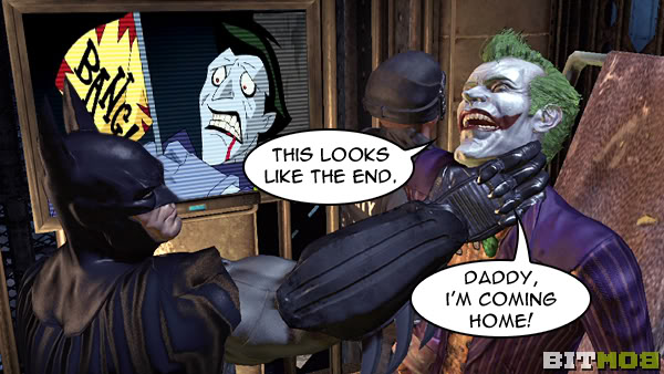 Come on, I want you to do it. I want you to do it. Come on, hit me!